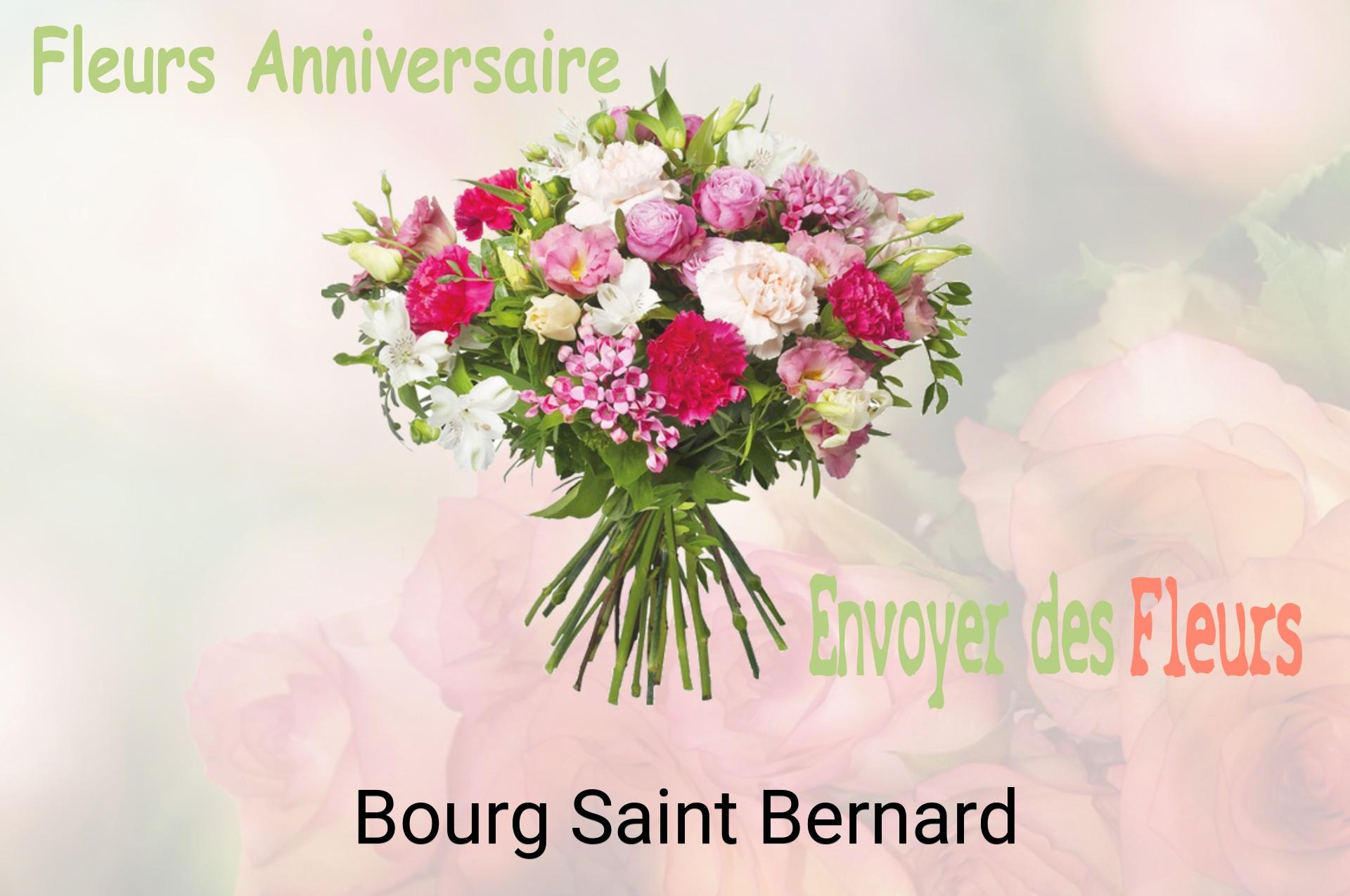 Bouquet de fleurs d’anniversaire livré à Bourg-Saint-Bernard
